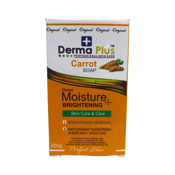 Carrot soap skin cure & care