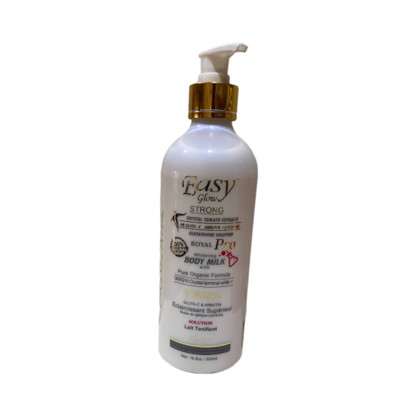Easy Glow whitening body milk with pure organic formula