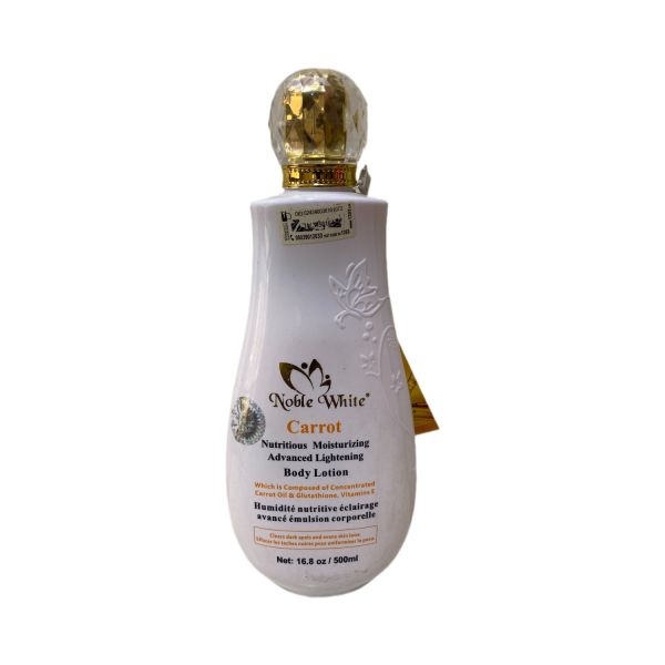 Noble White Carrot Nutritious Moisturizing Advanced Lightening Body Lotion