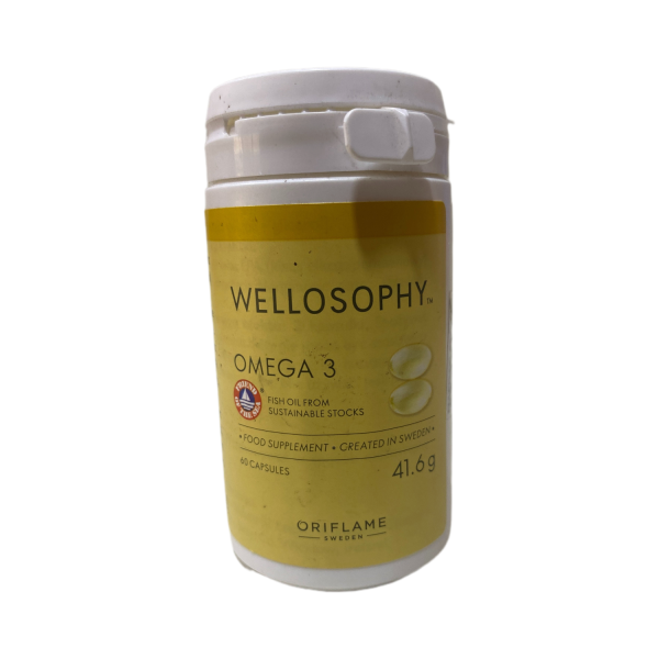 Wellosophy Omega 3 Fish oil from sustainable stocks