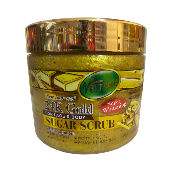 24k Gold Sugar Scrub
