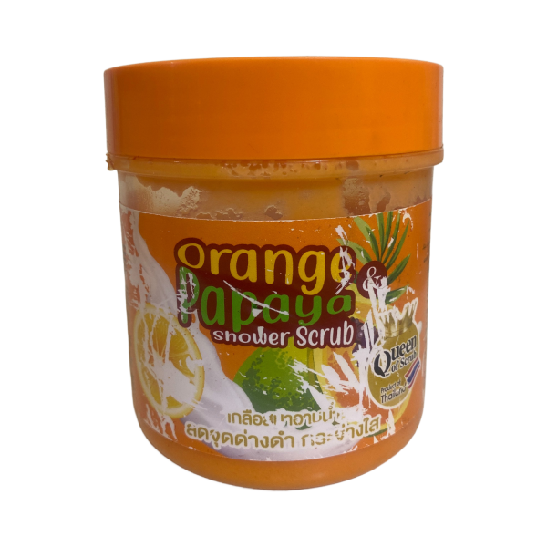 Orange Papaya Shower Scrub