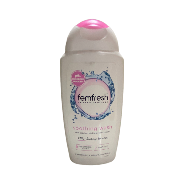 soothing wash with cranberry & probiotics extracts