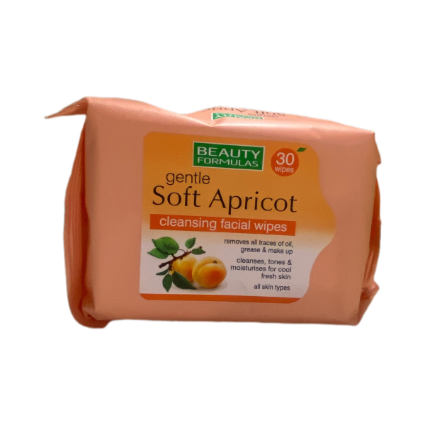 Gentle Soft Apricot Cleansing Facial Wipes