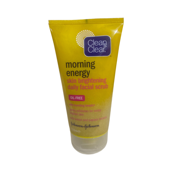 Morning Energy Skin Brightening daily facial Scrub