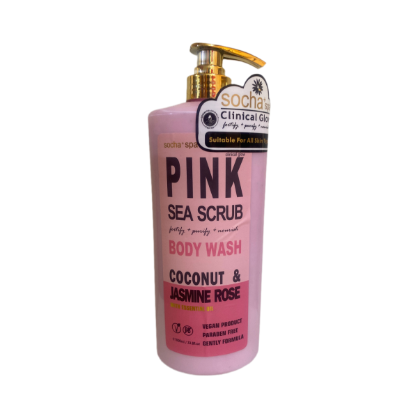 Socha Spa Pink Sea Scrub Body Wash