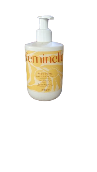 feminelle moisturizing intimate cleansing cream.