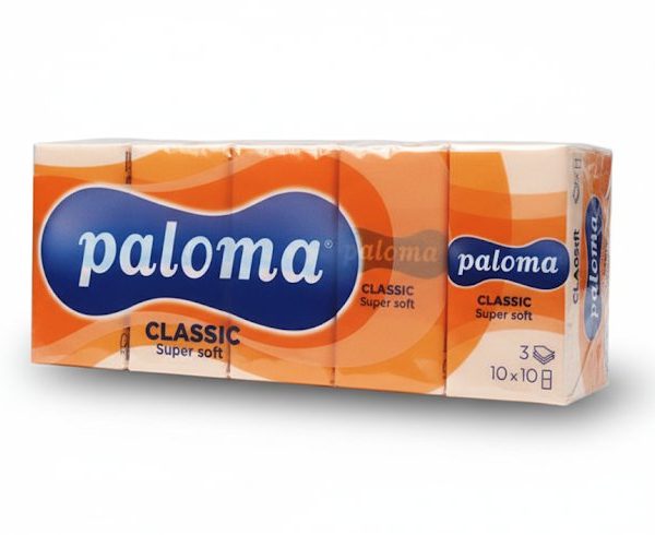 Paloma classic super soft wipes.