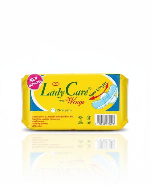 lady care with wings (pad)